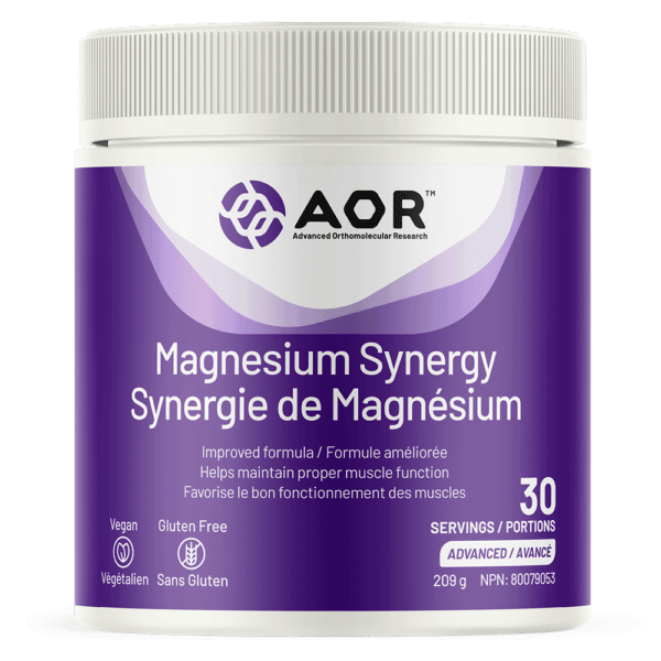 AOR Magnesium Synergy 208g - Wellness Supplement
