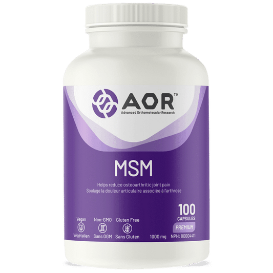 AOR MSM 100 Capsules 
