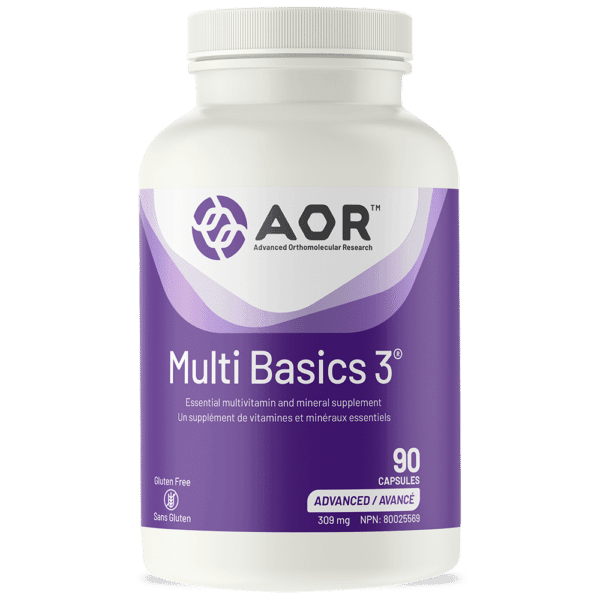 AOR Multi Basics 3 90 Capsules 