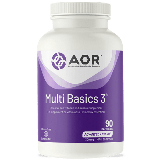 AOR Multi Basics 3 90 Capsules 