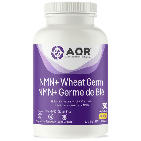 AOR NMN + Wheat Germ 30 Capsules 