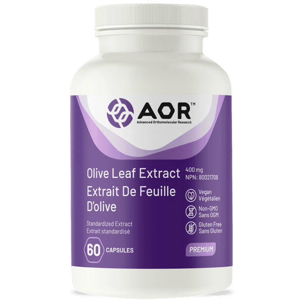 AOR Olive Leaf Extract 60 Capsules 