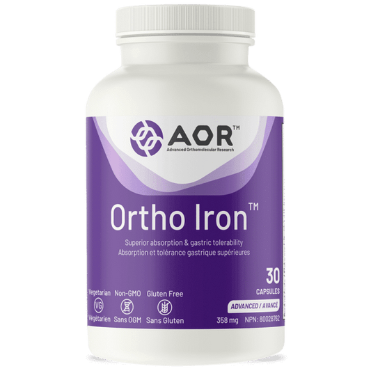 AOR Ortho Iron 30 Capsules 