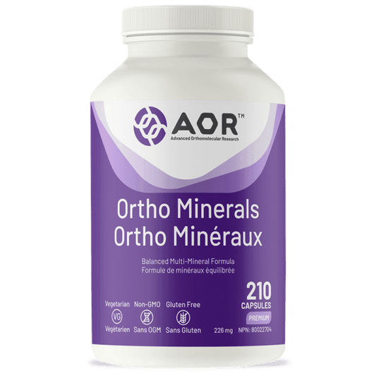 AOR Ortho Minerals 210 Capsules - Wellness Supplement