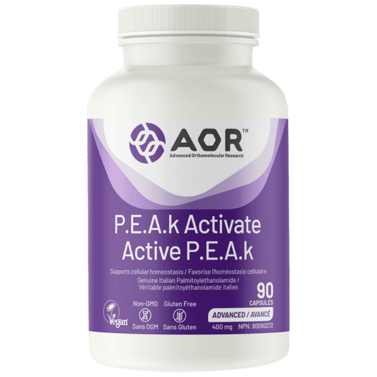 AOR P.E.A.k Activate 400 mg 90 Capsules 
