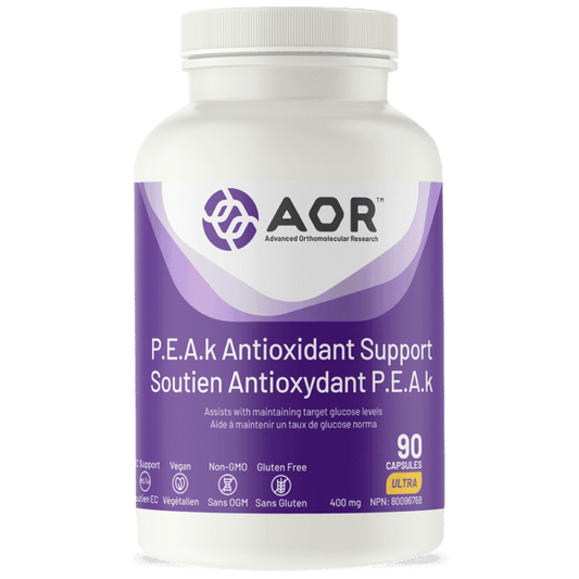 AOR P.E.A.k Antioxidant Support 90 Softgels 