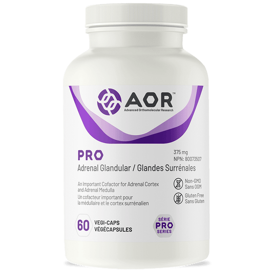 AOR Pro Adrenal Glandular 60 Capsules 