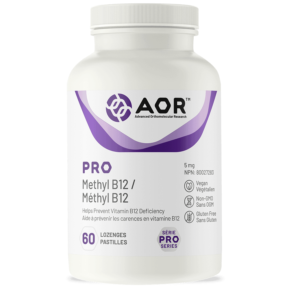 AOR PRO Methyl B12 - 5 mg 60 Tablets 
