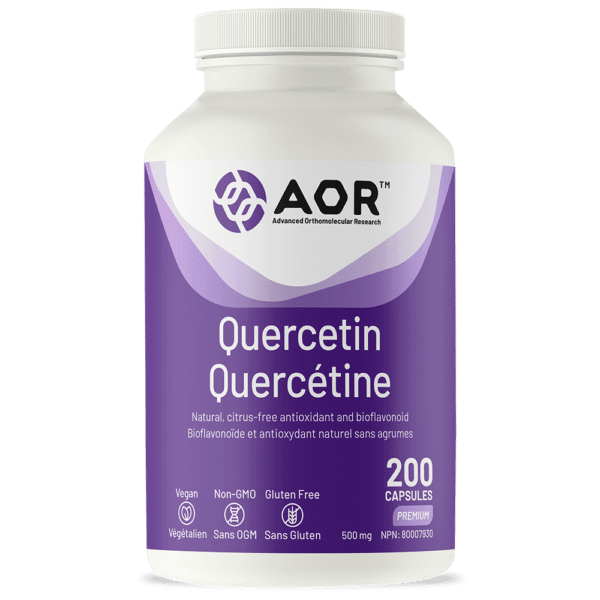 AOR Quercetin 200 Capsules 