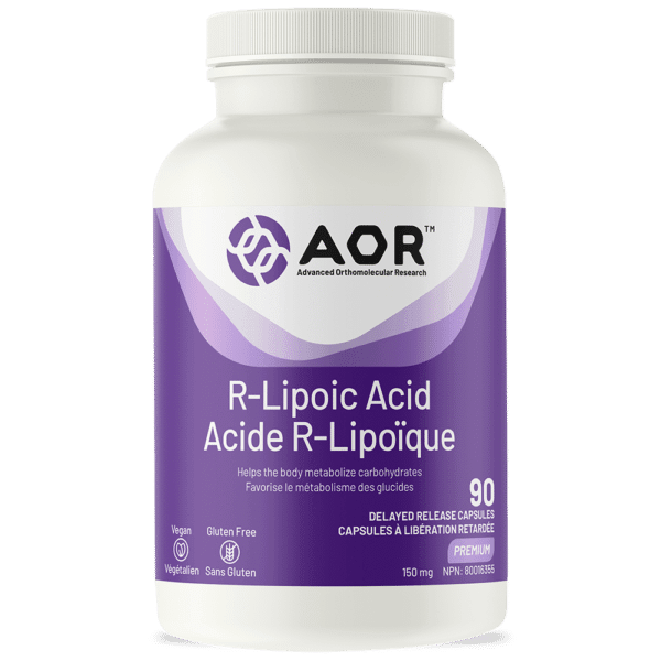 AOR R-Lipoic Acid 90 Capsules 