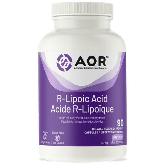 AOR R-Lipoic Acid 90 Capsules 