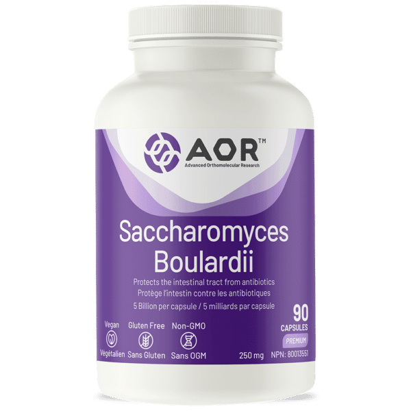AOR Saccharomyces Boulardii 90 Capsules 