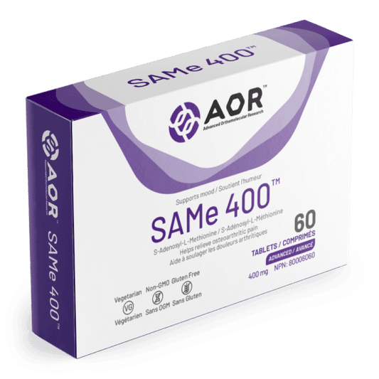 AOR SAMe 400 60 Tablets - Wellness Supplement