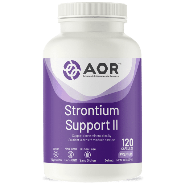 AOR Strontium Support II 120 Capsules - Wellness Supplement