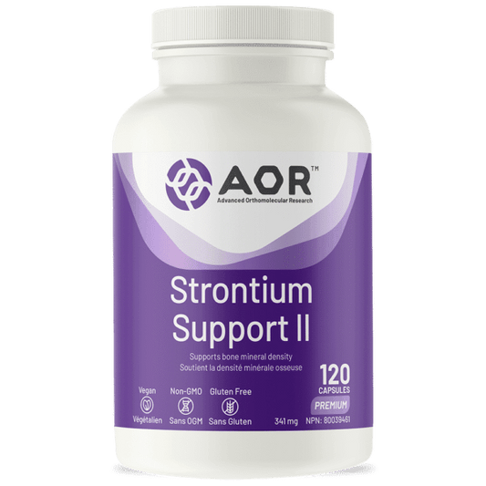 AOR Strontium Support II 120 Capsules - Wellness Supplement