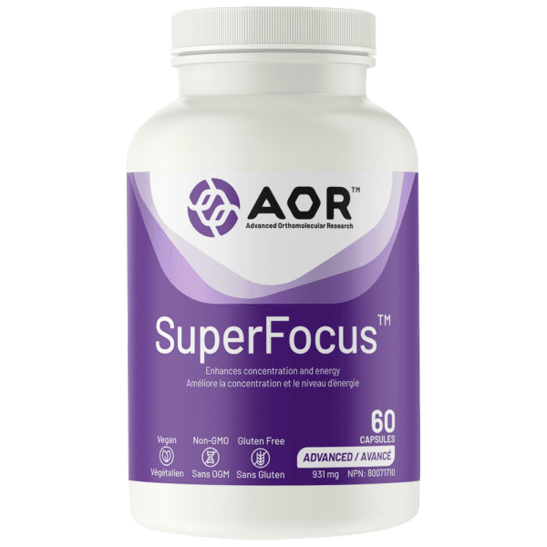 AOR SuperFocus 60 Capsules 
