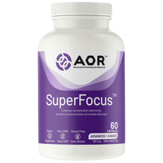 AOR SuperFocus 60 Capsules 