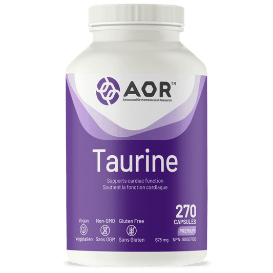 AOR Taurine 270 Capsules 