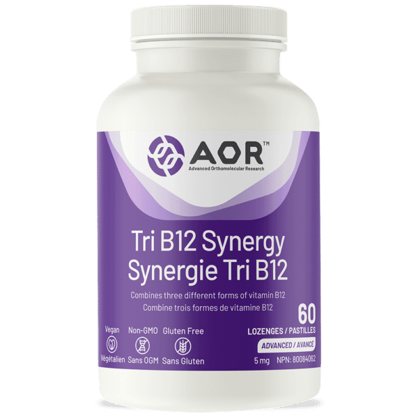 AOR Tri B12 Synergy 60 Tablets 