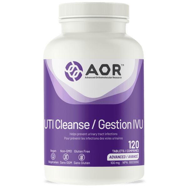 AOR UTI Cleanse 120 Tablets - Wellness Supplement