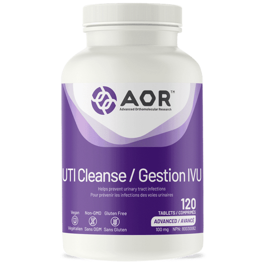 AOR UTI Cleanse 120 Tablets - Wellness Supplement