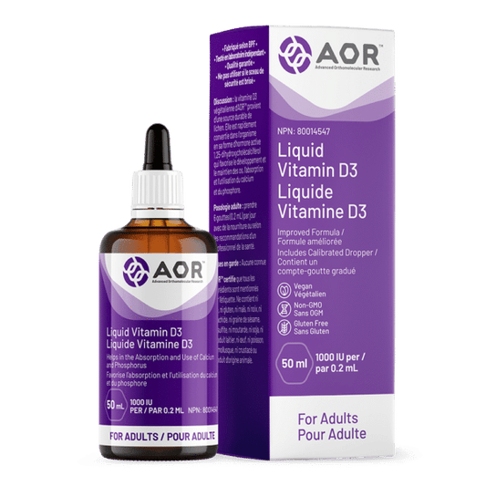 AOR Vitamin D3 (Adult) 50ml 