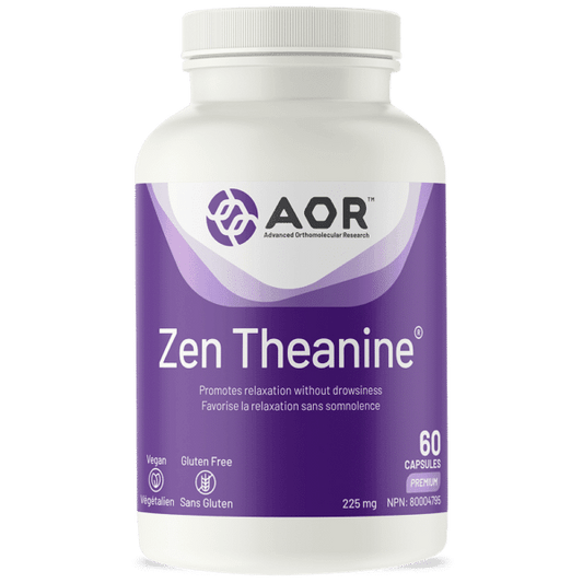 AOR Zen Theanine 60 Capsules - Wellness Supplement