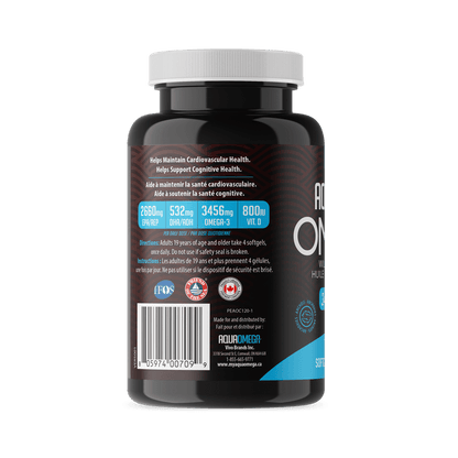 AquaOmega Omega-3 High EPA 120 Softgels