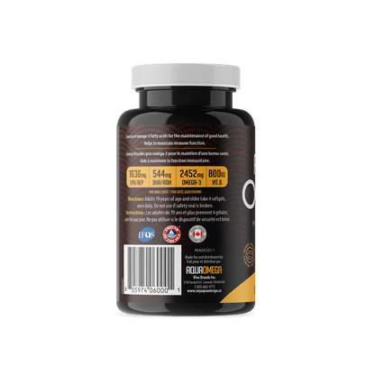 AquaOmega Omega-3 Standard 240 Softgels