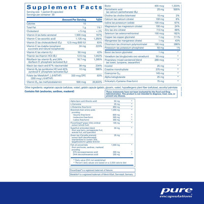 Pure Encapsulations Athletic Pure Pack 30 packets