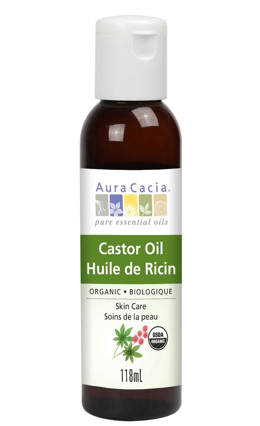 Aura Cacia Castor Oil Organic 118mL