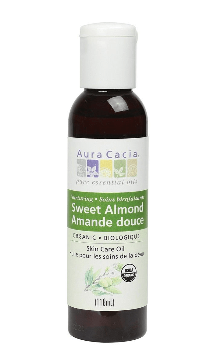 Aura Cacia Organic Sweet Almond Oil 118mL