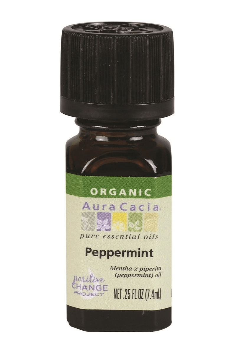 Aura Cacia Peppermint Organic Essential Oil 7mL