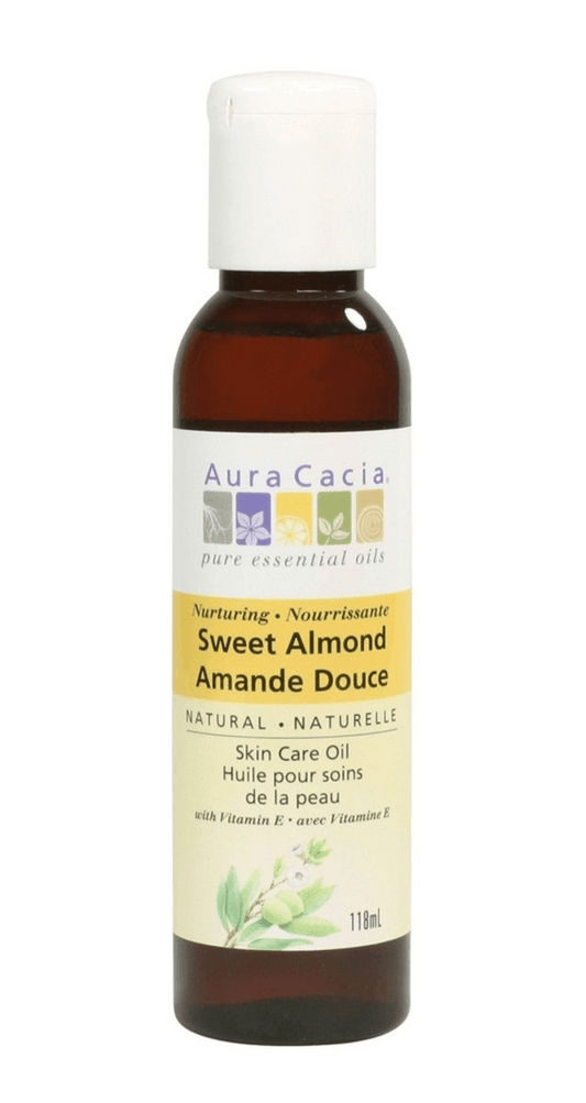 Aura Cacia Sweet Almond Skin Care Oil 118mL