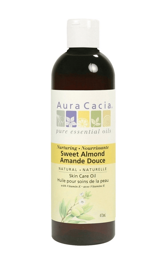 Aura Cacia Sweet Almond Skin Care Oil 473mL