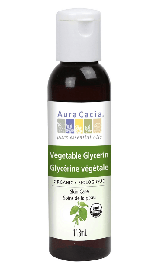 Aura Cacia Vegetable Glycerin Organic 118mL