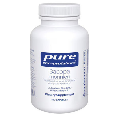 Pure Encapsulations Bacopa Monnieri 180 Capsules