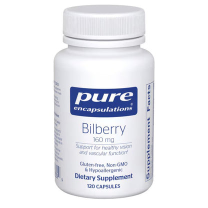 Pure Encapsulations Bilberry 160mg 120 Capsules