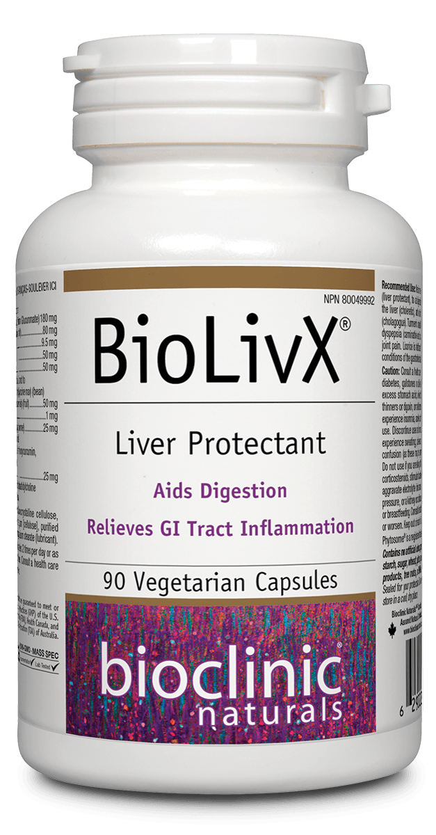 Bioclinic Naturals BioLivX® 90 Veg Capsules 
