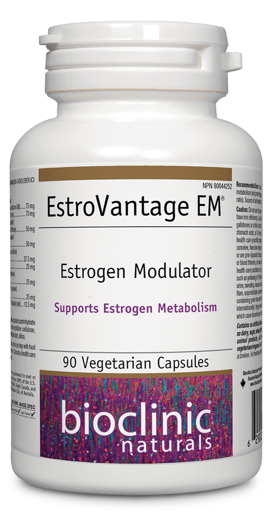Bioclinic Naturals EstroVantage EM™ 90 Veg Capsules 