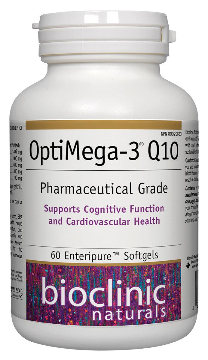 Bioclinic Naturals OptiMega-3 Q10 60 Softgels 