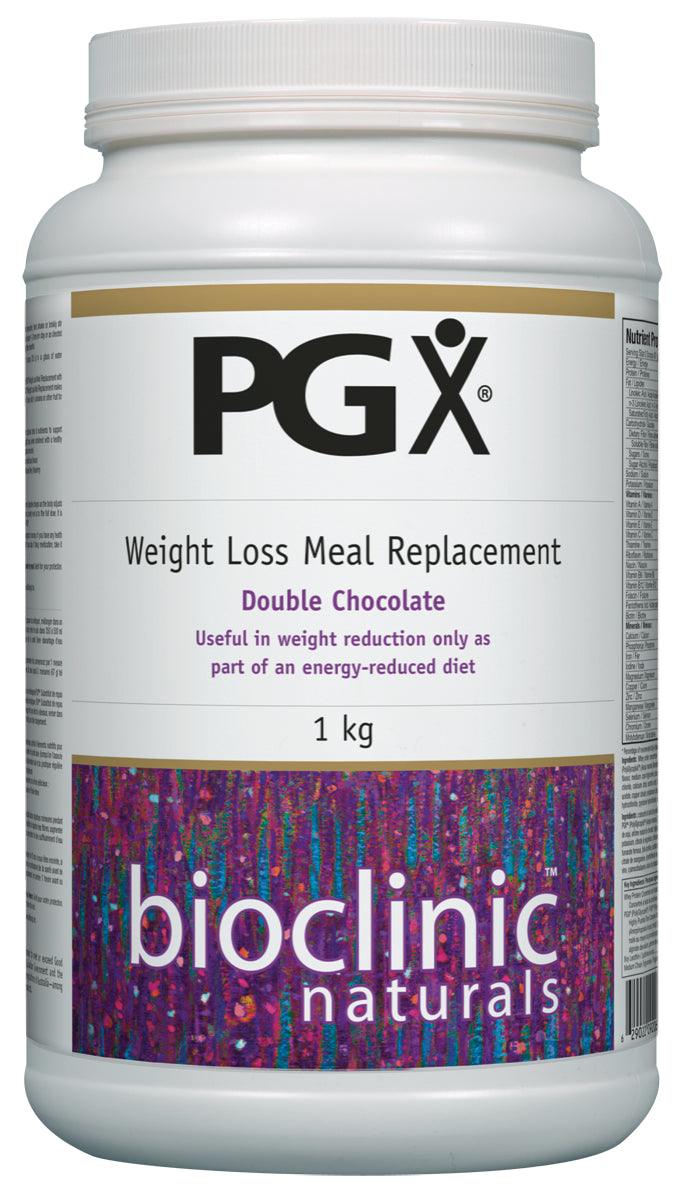 Bioclinic Naturals PGX Weight Loss Meal Replacement Double Chocolate 1kg 