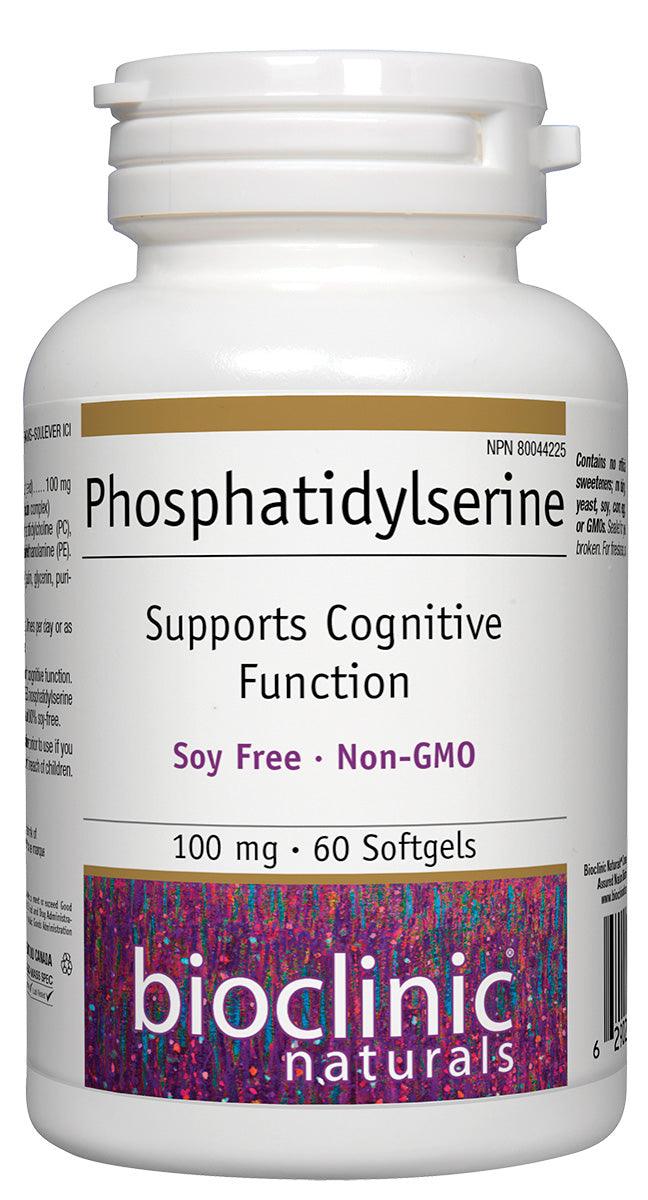 Bioclinic Naturals Phosphatidylserine 100mg 60 Softgels 