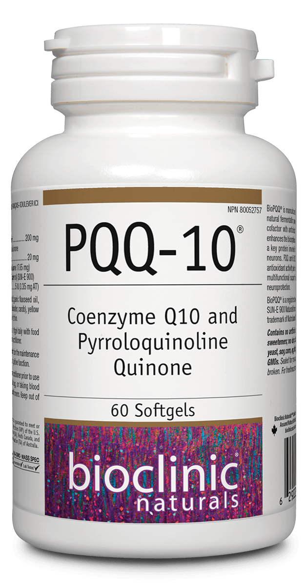 Bioclinic Naturals PQQ-10 60 Softgels 