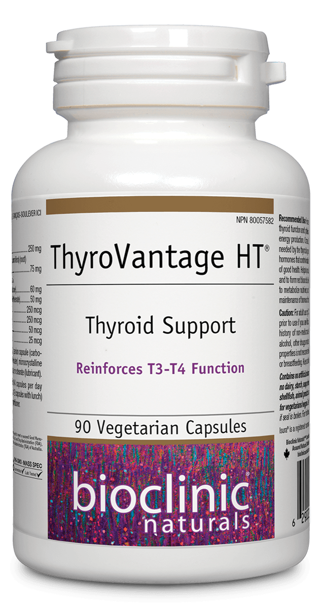 Bioclinic Naturals ThyroVantage HT 90 Veg Capsules 