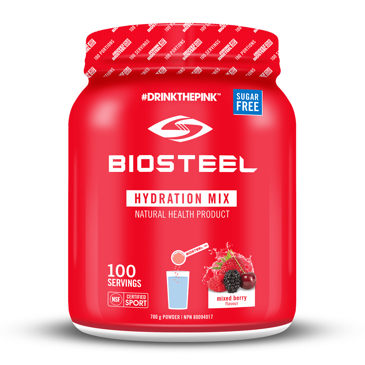 BioSteel Hydration Mix Mixed Berry 700g - Wellness Supplement