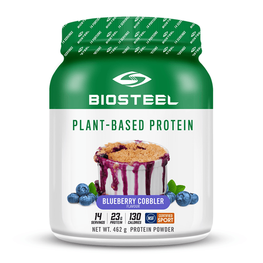 BioSteel Plant-Based Protein Blueberry Cobbler 462g