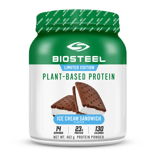 BioSteel Plant-Based Protein Ice Cream Sandwich 462g - Wellness Supplement