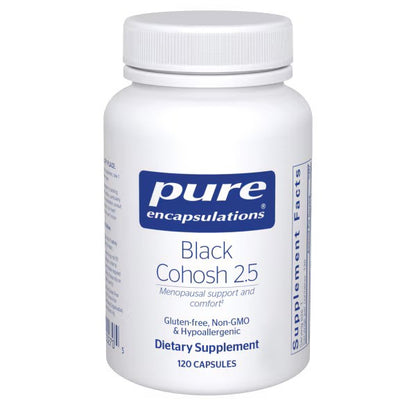 Pure Encapsulations Black Cohosh 2.5 - 120 Capsules