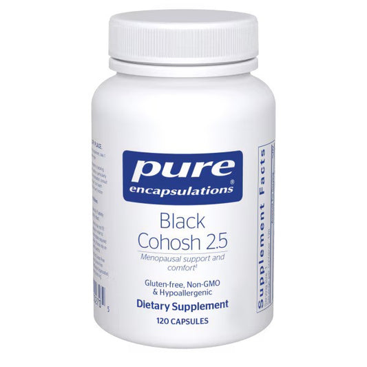 Pure Encapsulations Black Cohosh 2.5 - 120 Capsules
